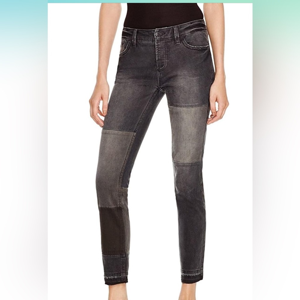 *Free People Women’s Patched And Relaxed Jeans